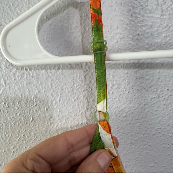 Jams World Colorful Leaf monstera Print Maxi Dress small - Picture 6 of 8